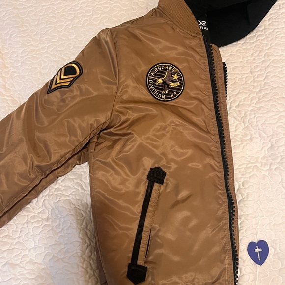 XR xray Other - Men's Brown Bomber Jacket